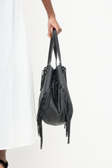 Valentino Leather Rockee Fringe Bag