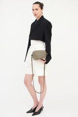 Valentino Leather Rockstud Camera Bag