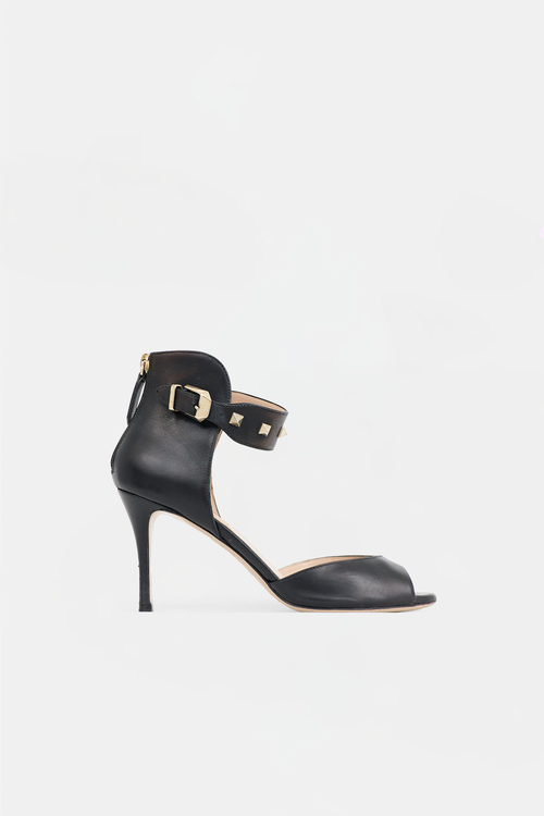 Valentino Leather Rockstud Sandal