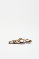 Valentino Leather Rockstud Sandal