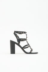 Valentino Leather Rockstud Sandal