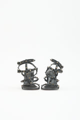 Valentino Leather Rockstud Sandal