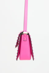Valentino Leather Rockstud23 Shoulder Bag