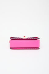 Valentino Leather Rockstud23 Shoulder Bag