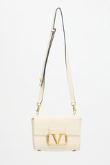 Valentino Leather Stud Sign Bag