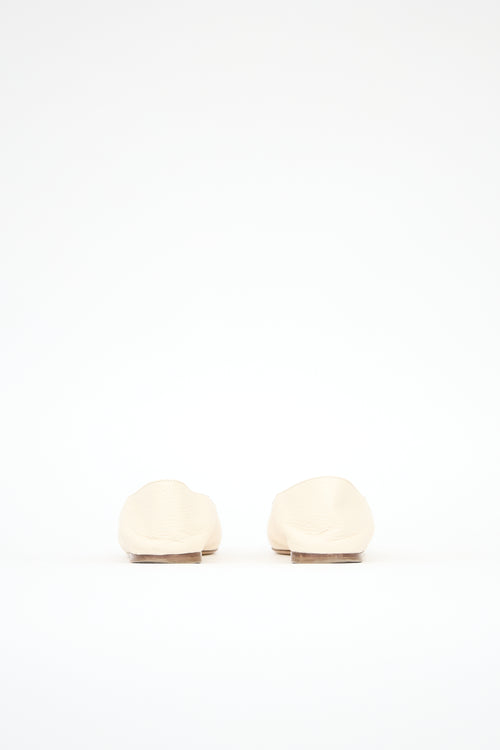 Valentino Leather VLogo Flat