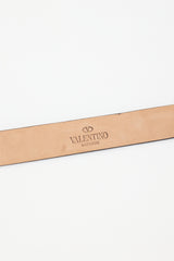 Valentino Leather Bow Belt