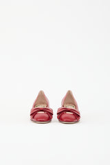 Valentino Leather Bowow Pump