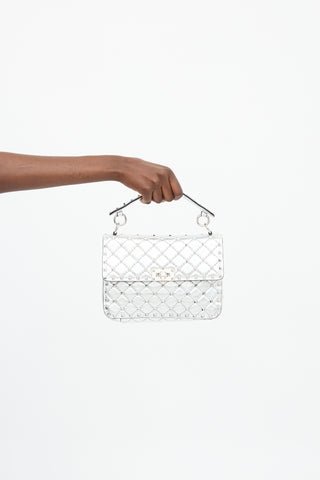 Valentino Leather Medium Rockstud Spike Bag