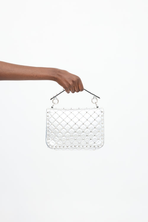 Valentino Leather Medium Rockstud Spike Bag