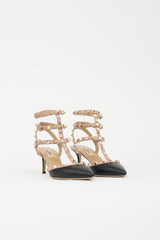 Valentino Leather Rockstud Heel