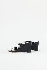 Valentino Leather Rockstud Sandal