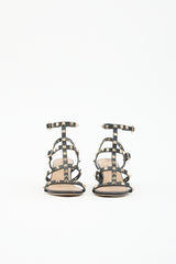 Valentino Leather Rockstud Sandal
