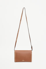 Valentino Leather Rockstud Small Crossbody Bag