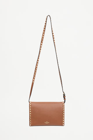 Valentino Leather Rockstud Small Crossbody Bag