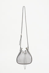Valentino Leather Rockstud Small Drawstring Bag