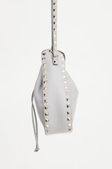 Valentino Leather Rockstud Small Drawstring Bag