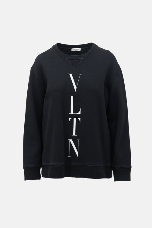 Valentino Logo Crewneck Sweatshirt