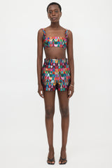 Valentino Lurex V Optical Jacquard Set