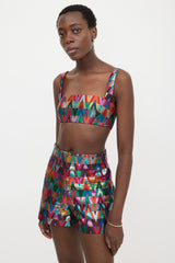 Valentino Lurex V Optical Jacquard Set