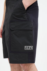 Valentino Nylon Cargo Shorts