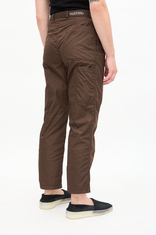 Valentino Nylon Logo Trouser