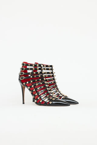 Valentino Alcove Caged Pump