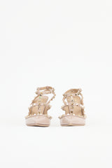 Valentino Patent Rockstud Caged Pump