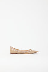 Valentino Patent Rockstud Flat