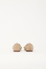 Valentino Patent Rockstud Flat