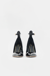 Valentino Patent Tan-Go VLogo Pump