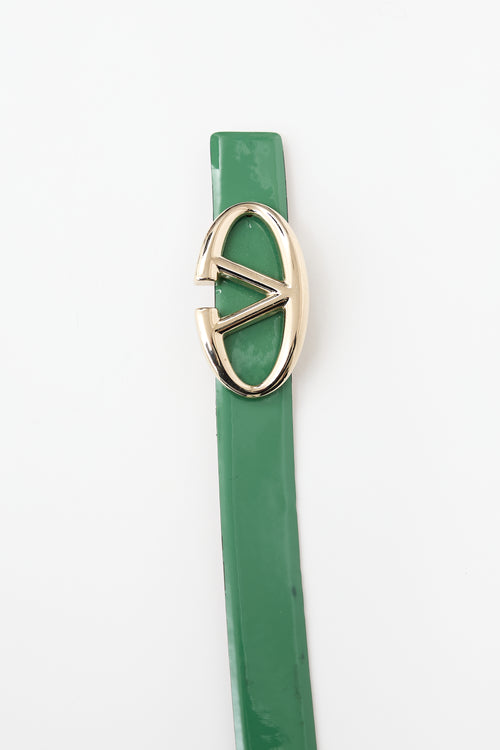 Valentino Patent VLogo Belt