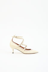 Valentino Patent Love Latch Heel