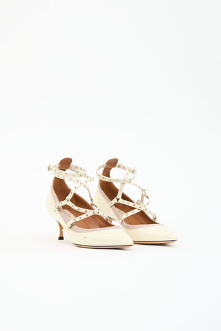 Valentino Patent Love Latch Heel