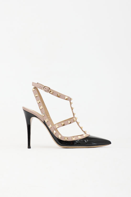 Valentino Patent Rockstud Heel