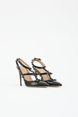 Valentino Patent Rockstud Heel