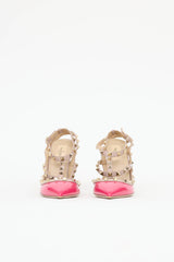 Valentino Patent Cage Rockstud Pump
