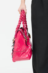 ValentinoPatent Leather Shoulder Bag