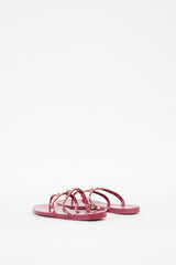 Valentino Red Rockstud Caged Sandal