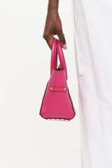 Valentino Small Rockstud Trapeze Bag