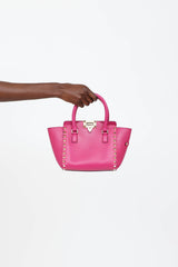 Valentino Small Rockstud Trapeze Bag