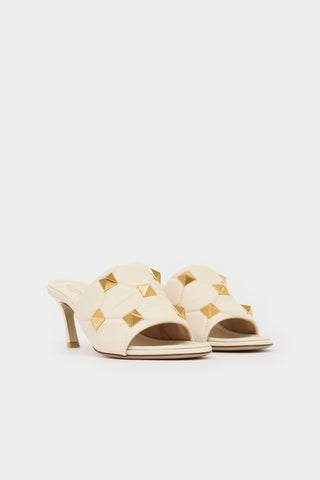 Valentino Quilted Rockstud  Mule