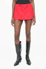 Valentino Wool Mini Skort