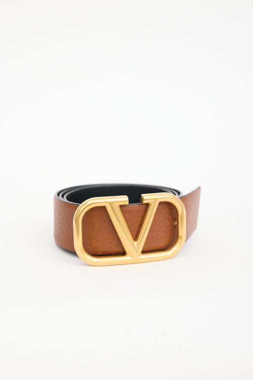 Valentino Reversible VLogo Belt