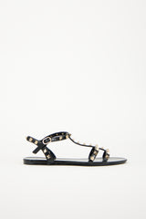 Valentino Rubber Rockstud Sandal