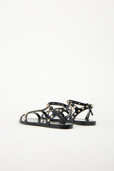 Valentino Rubber Rockstud Sandal