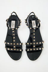 Valentino Rubber Rockstud Sandal