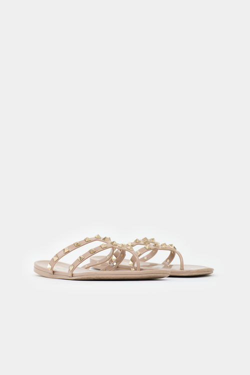 Valentino Rockstud Thong Sandal