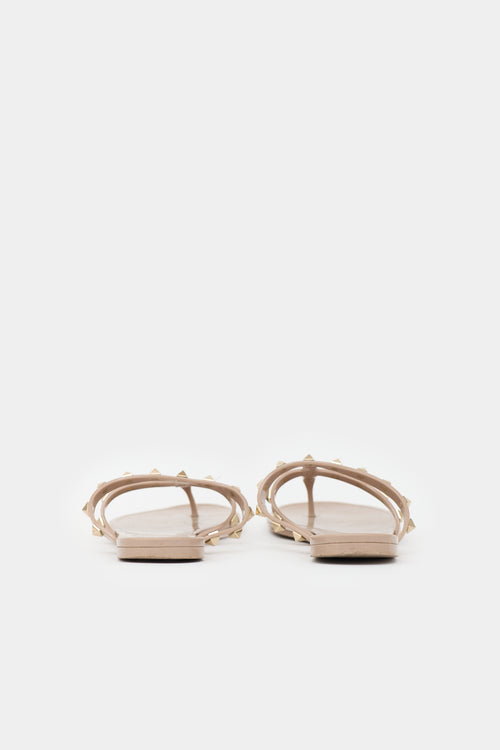 Valentino Rockstud Thong Sandal