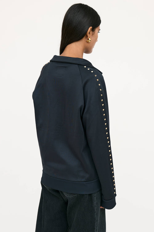 Valentino Nylon Rockstud Jacket
